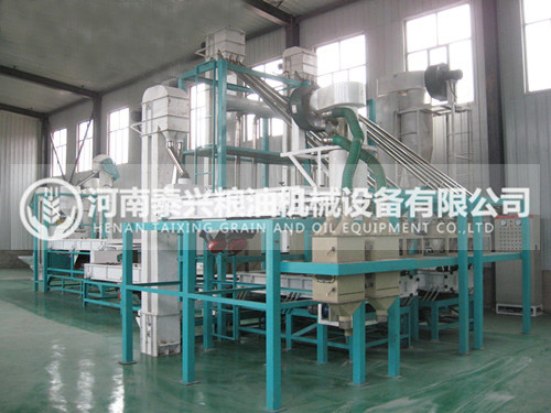 荞麦制米设备
